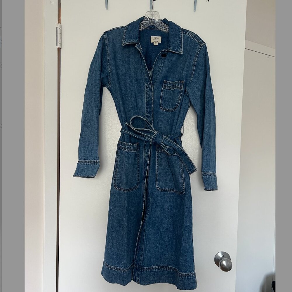 J.CREW denim jacket size xs